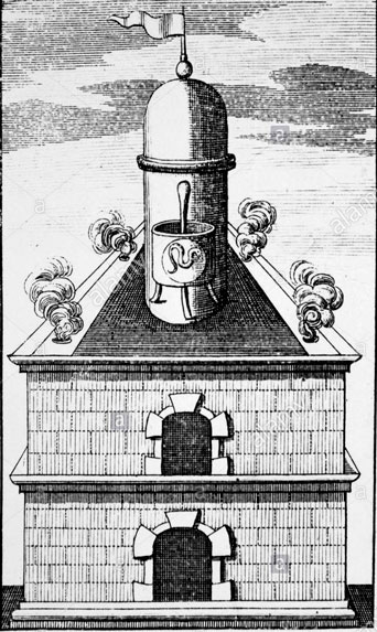 El Athanor alquímico como una construcción